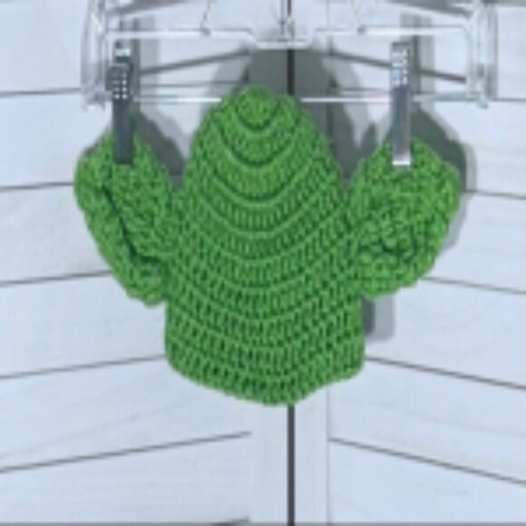 Baby Yoda Hat Infant Beanie Grogu Mandalorian Star Wars Green 3-6 Months - Picture 7 of 9